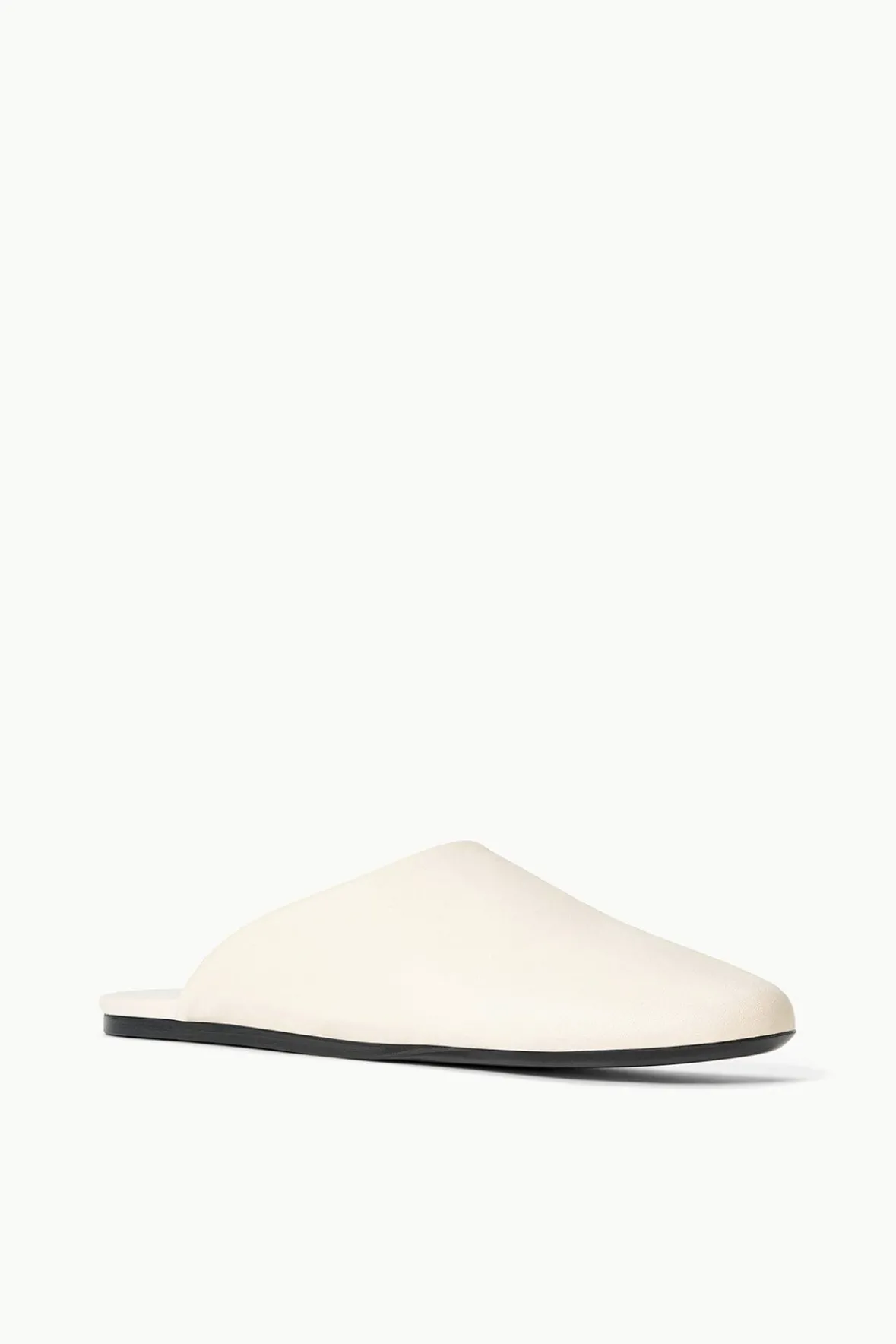 Mules & Flats<STAUD ABBY SLIPPER CREAM