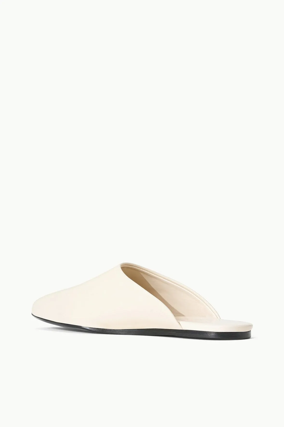 Mules & Flats<STAUD ABBY SLIPPER CREAM
