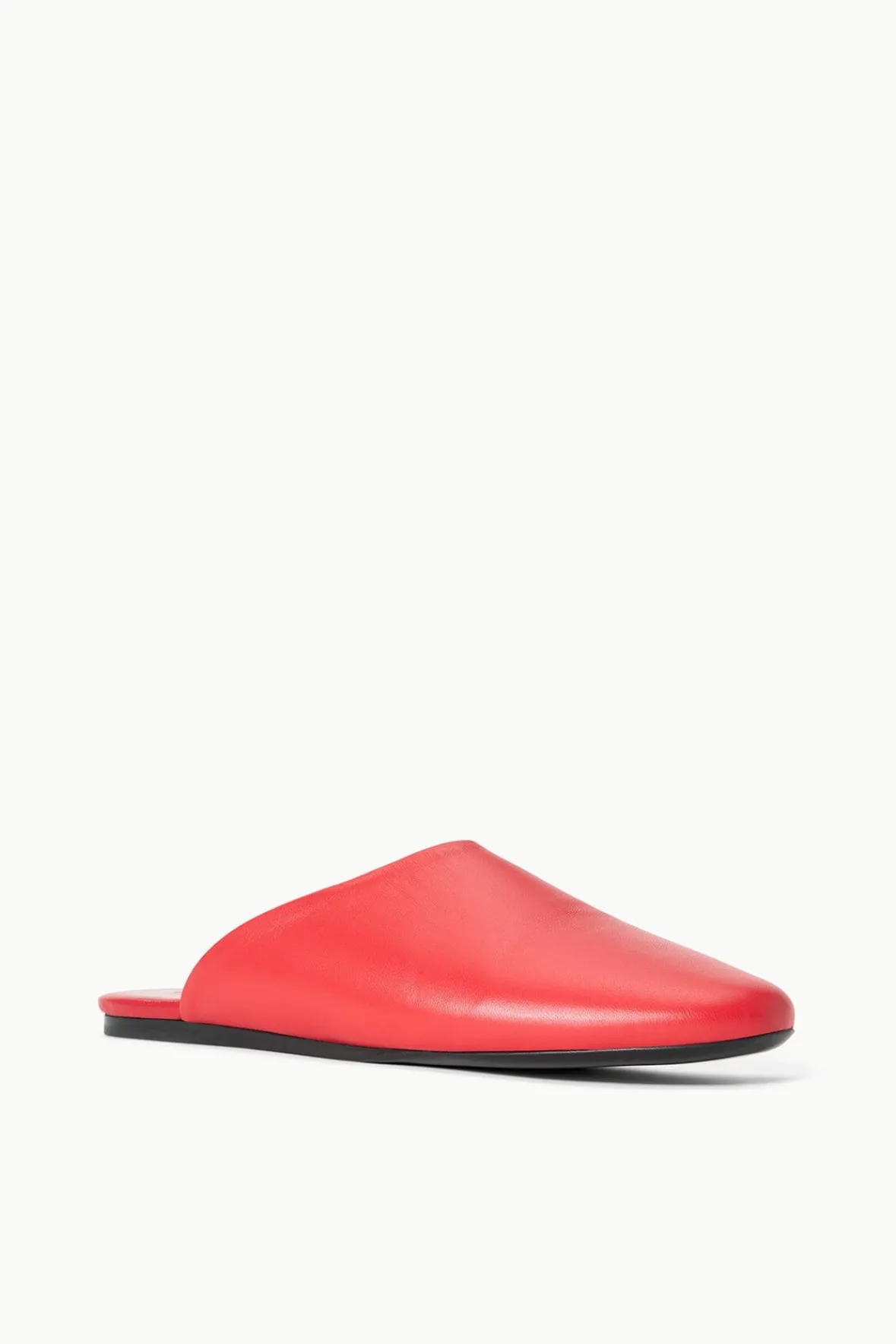 Mules & Flats<STAUD ABBY SLIPPER RED ROSE REDROSE