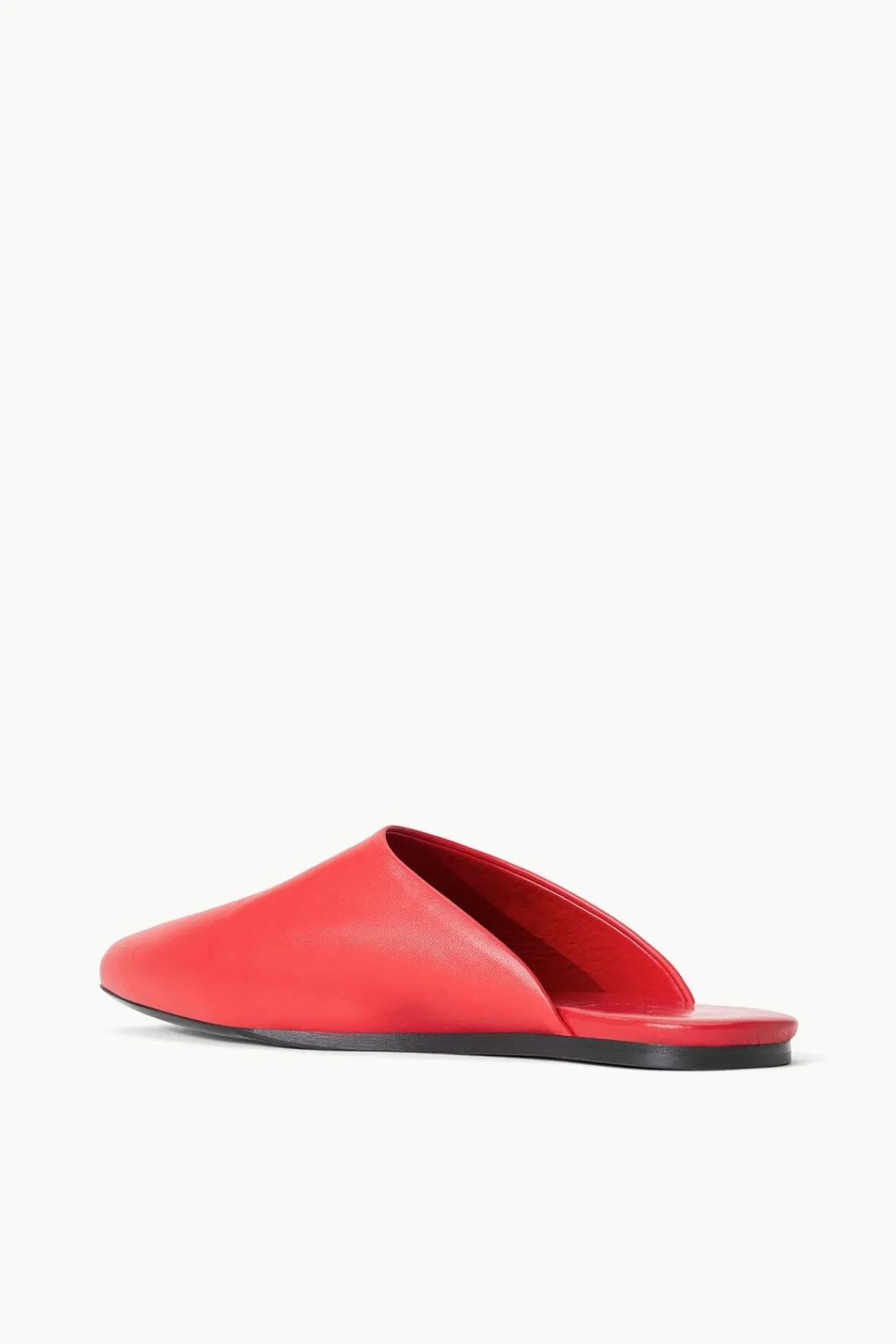 Mules & Flats<STAUD ABBY SLIPPER RED ROSE REDROSE
