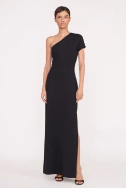 Dresses<STAUD ADALYNN DRESS   BLACK