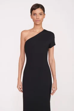 Dresses<STAUD ADALYNN DRESS   BLACK