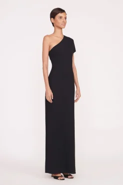 Dresses<STAUD ADALYNN DRESS BLACK