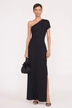 Dresses<STAUD ADALYNN DRESS BLACK