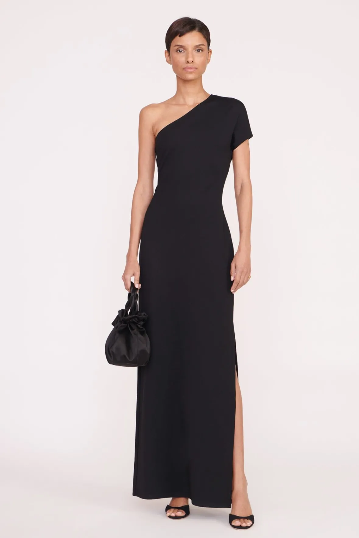 Dresses<STAUD ADALYNN DRESS BLACK