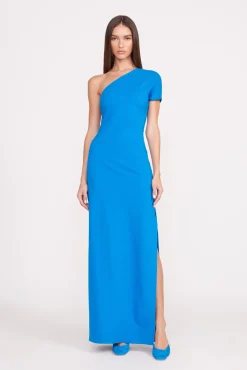 Dresses<STAUD ADALYNN DRESS DIRECTOR BLUE DIRECTORBLUE