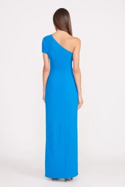 Dresses<STAUD ADALYNN DRESS DIRECTOR BLUE DIRECTORBLUE