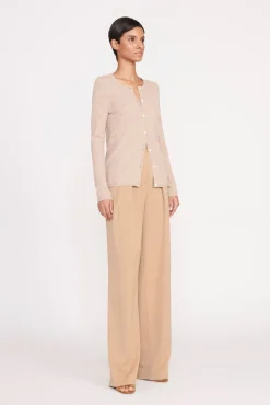 Knits<STAUD ADAN CARDIGAN   BEIGE