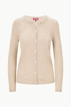 Knits<STAUD ADAN CARDIGAN   BEIGE