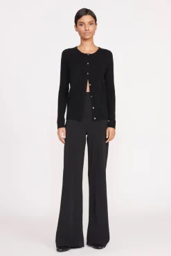 Knits<STAUD ADAN CARDIGAN   BLACK