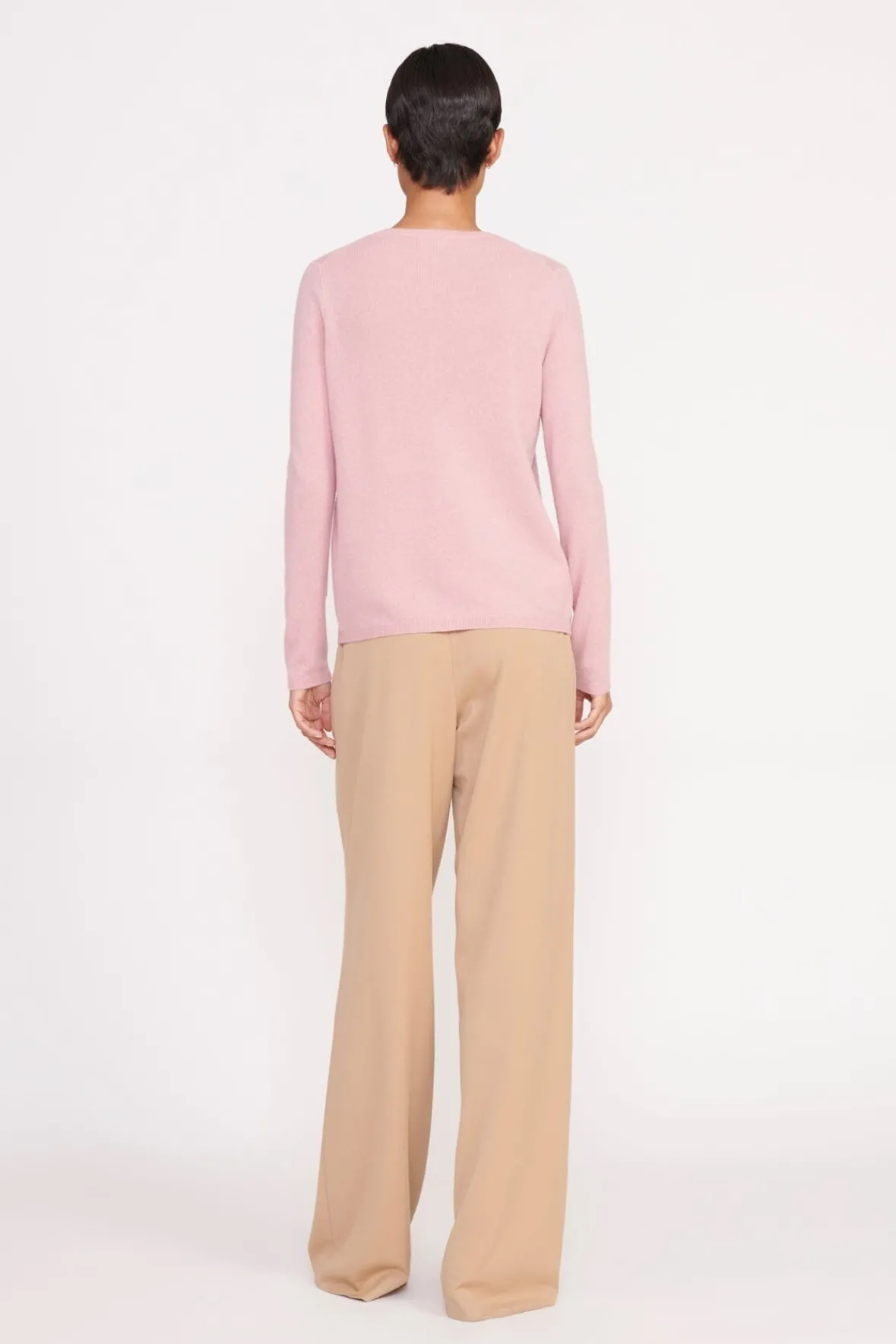 Knits<STAUD ADAN CARDIGAN CHERRY BLOSSOM CHERRYBLOSSOM