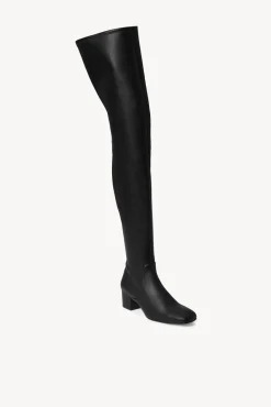 Boots<STAUD AIMEE BOOT   VEGAN LEATHER BLACK