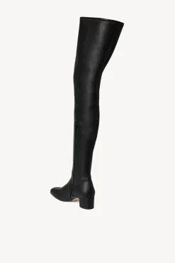 Boots<STAUD AIMEE BOOT   VEGAN LEATHER BLACK