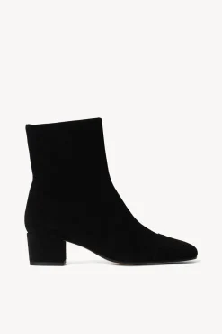 Boots|The Boot Shop<STAUD AIMEE SHORT BOOT  BLACK SUEDE BLACKSUEDE