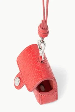 Small Leather Goods|Necklaces<STAUD AIRPOD PRO CASE  RED ROSE REDROSE
