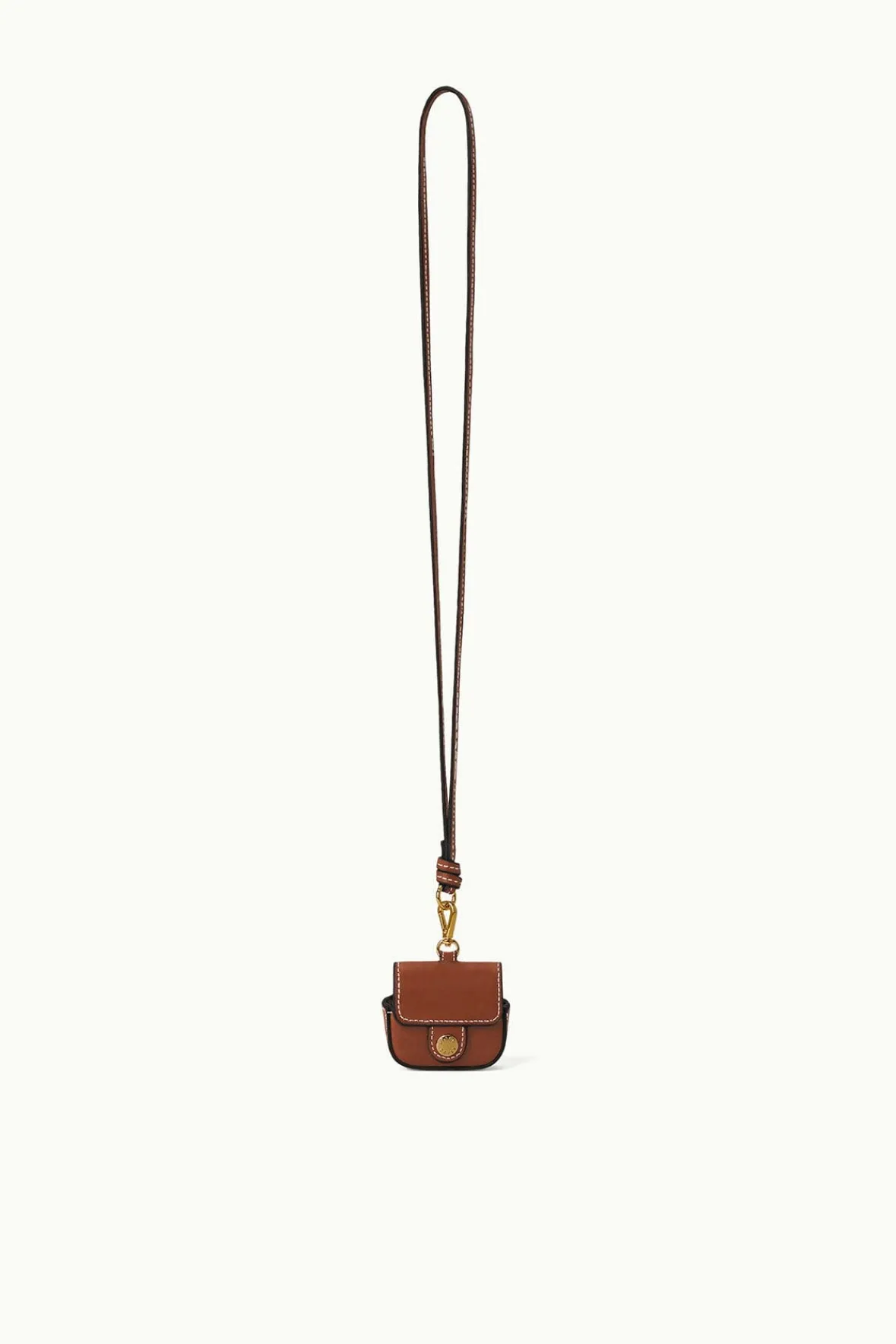 Small Leather Goods|Necklaces<STAUD AIRPOD PRO CASE Tan