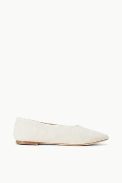 The Alba Ballet Flat|Spring Slides<STAUD ALBA BALLET FLAT NATURAL