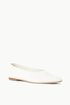 The Evening Edit|Spring Slides<STAUD ALBA BALLET FLAT   PAPER