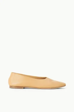 Mules & Flats|The Alba Ballet Flat<STAUD ALBA BALLET FLAT   PORCINI