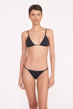 Bikinis<STAUD ALEXIS TRIANGLE TOP   BLACK