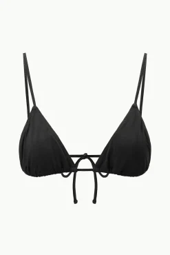 Bikinis<STAUD ALEXIS TRIANGLE TOP BLACK