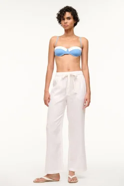 Cover-Ups<STAUD ALIZE PANT   WHITE
