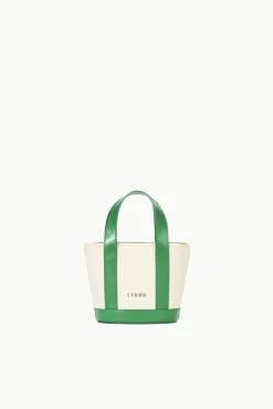 Allora|Totes<STAUD ALLORA MICRO TOTE  CREAM LEAF CREAMLEAF