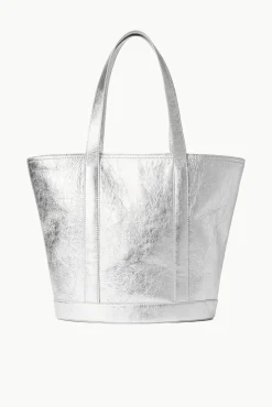 Totes|Allora<STAUD ALLORA TOTE   SILVER