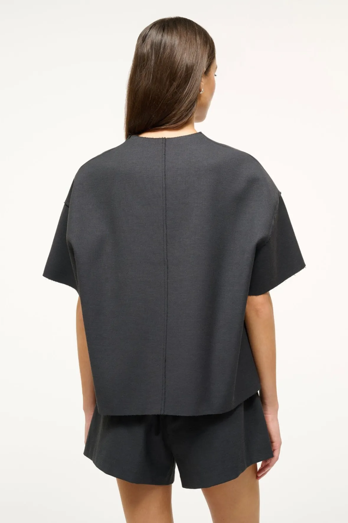 Tops<STAUD AMIGONI TOP BLACK