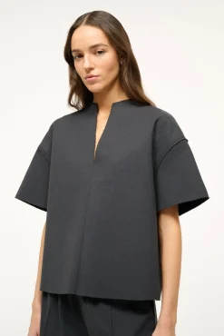 Tops<STAUD AMIGONI TOP BLACK