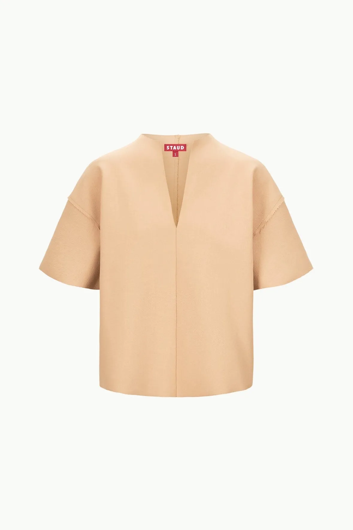 Tops<STAUD AMIGONI TOP FAWN
