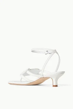 Heels<STAUD AMOUR KITTEN HEEL   PAPER