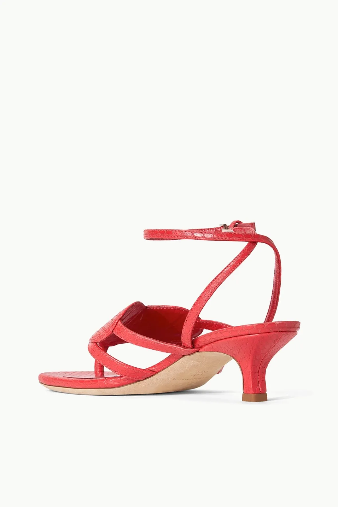 Heels<STAUD AMOUR KITTEN HEEL RED ROSE REDROSE