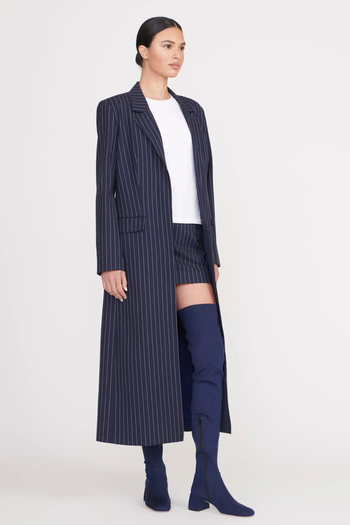 The Boot Shop<STAUD ANDY OVER THE KNEE BOOT NAVY