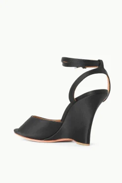 Platforms & Wedges<STAUD ANOUSH WEDGE   BLACK