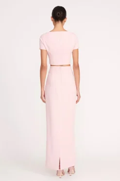 Tops<STAUD ANYA TOP  CHERRY BLOSSOM CHERRYBLOSSOM