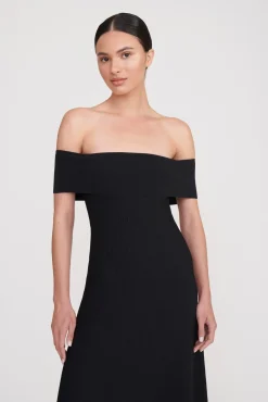 Dresses<STAUD ARTISTRY DRESS   BLACK