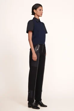 Tops<STAUD ARYA TOP  NAVY BLACK NAVYBLACK