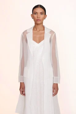 Dresses<STAUD ASHLEY DRESS WHITE