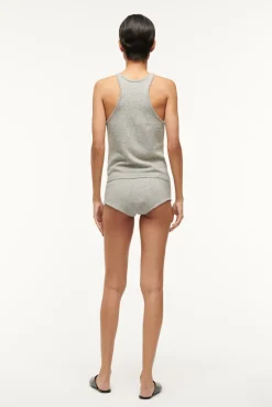 Best Sellers|Tops<STAUD AYANA TOP  HEATHER GREY HEATHERGREY