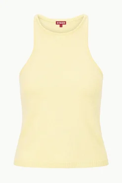 Best Sellers|Tops<STAUD AYANA TOP  LEMON DROP LEMONDROP