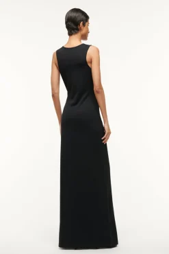 Dresses<STAUD BARI DRESS   BLACK