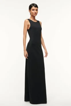 Dresses<STAUD BARI DRESS   BLACK