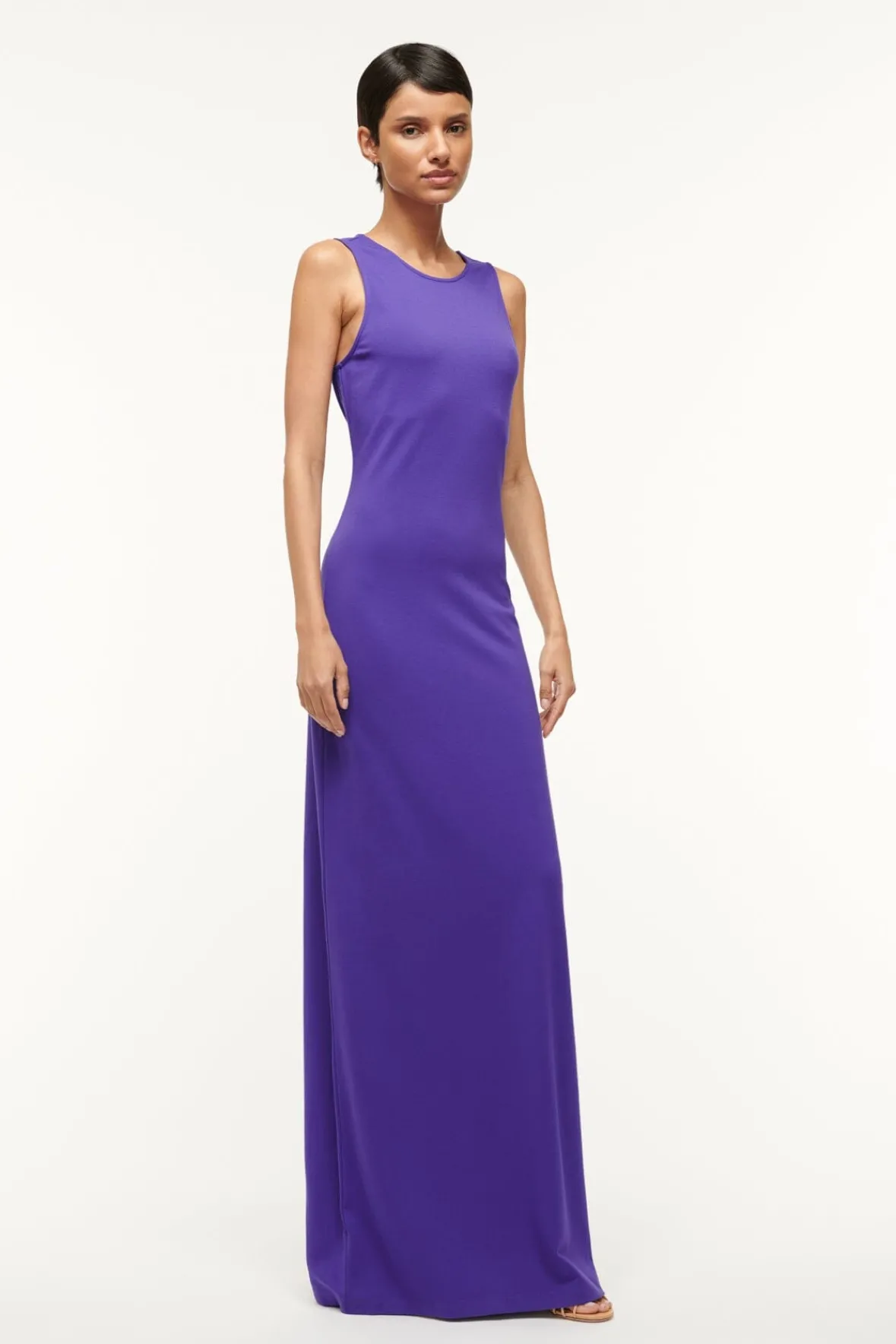 Dresses<STAUD BARI DRESS VIOLET