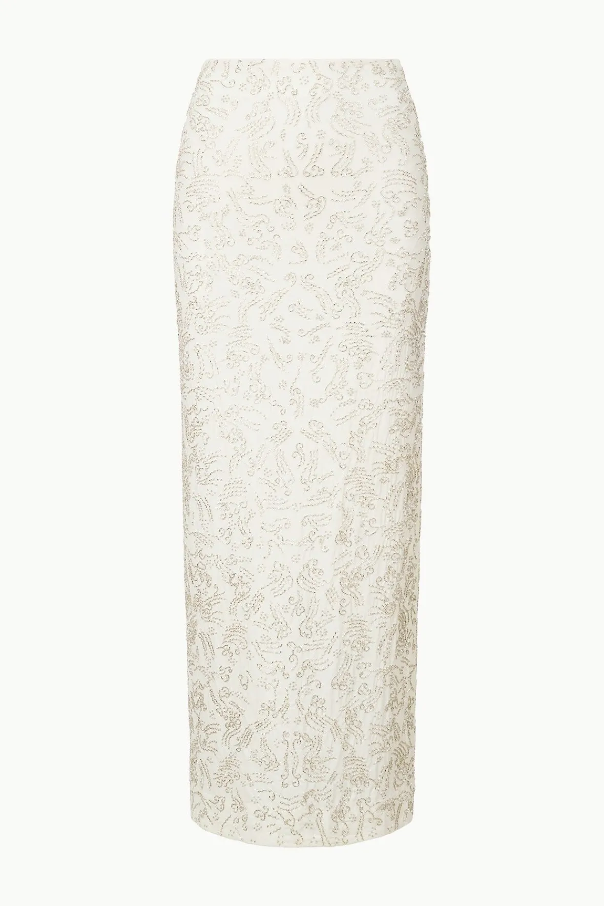 STAUD Bride|The Evening Edit<STAUD BARLETTA SKIRT IVORY