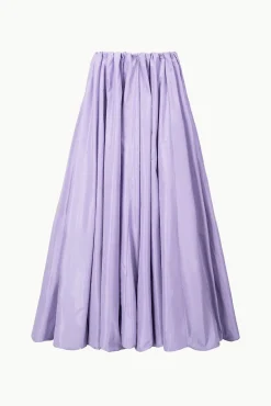 The Evening Edit|Skirts<STAUD BELLAGIO SKIRT   LILAC