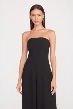 Dresses<STAUD BENJAMIN JUMPSUIT BLACK