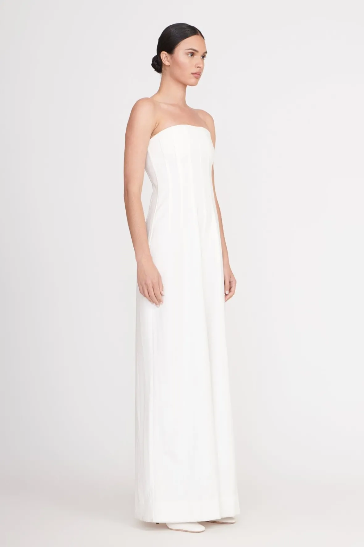 Dresses<STAUD BENJAMIN JUMPSUIT ECRU