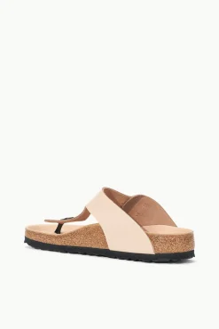 Sandals|Spring Slides<STAUD BIRKENSTOCK GIZEH BIG BUCKLE SANDAL  HIGH SHINE NEW BEIGE HIGHSHINENEWBEIGE