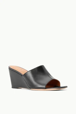 Platforms & Wedges<STAUD BLAIR WEDGE   BLACK